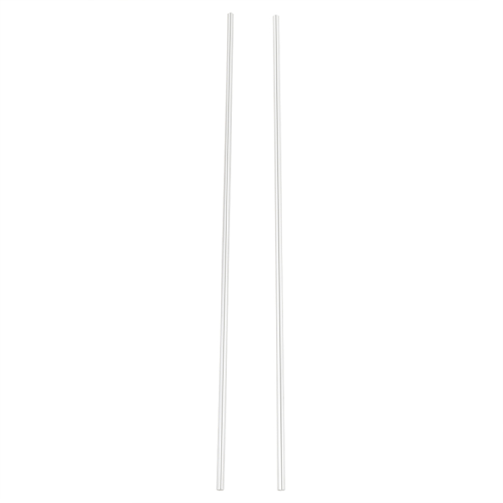 2 Stück Edelstahl-zylinderschienen, Lineare Wellen, Gerade Rundstangen, 8 Mm Durchmesser, 600 Mm Länge
