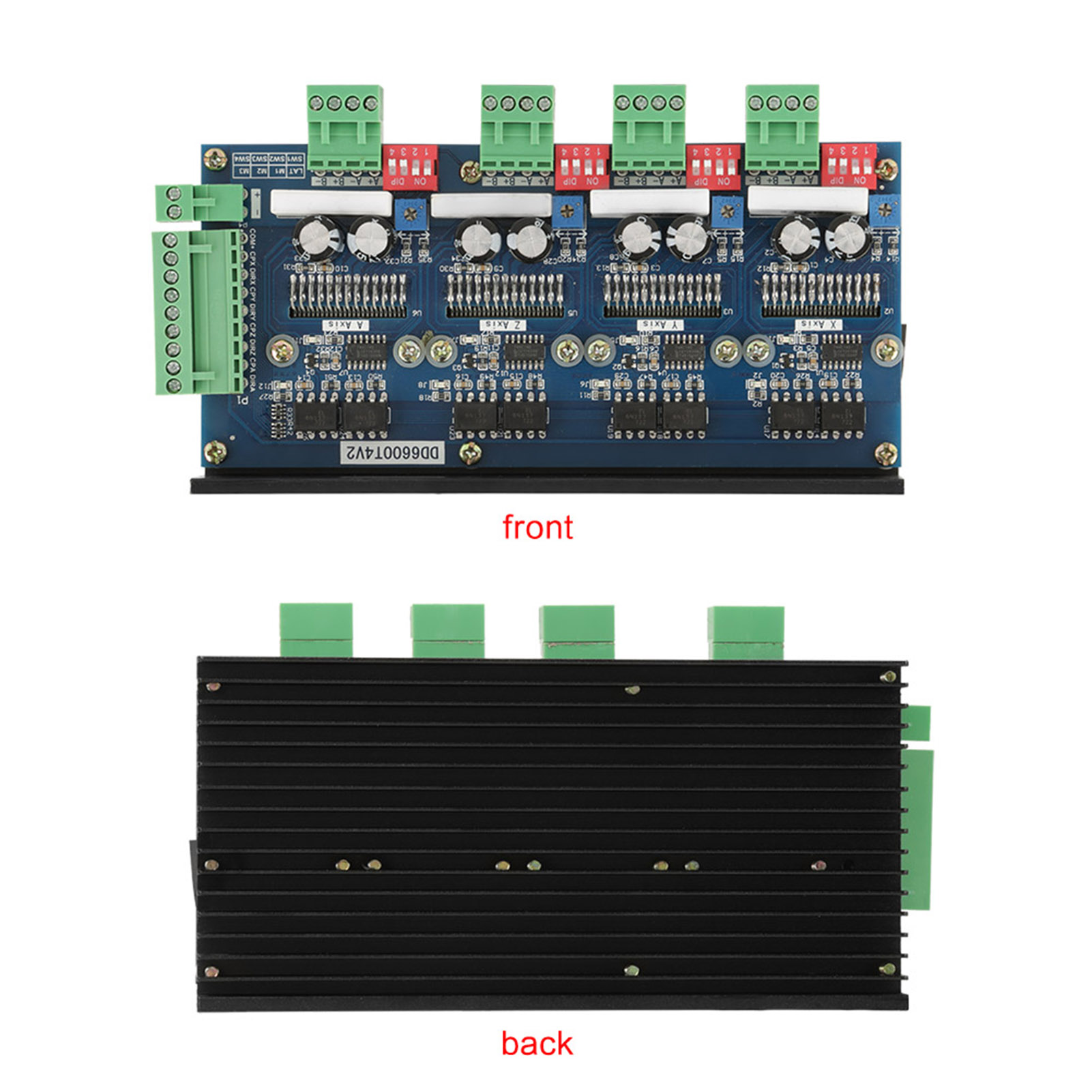 Tb6600 4a Treiber-controller-platine Für Cnc 4-achsen 2-phasen-schrittmotor