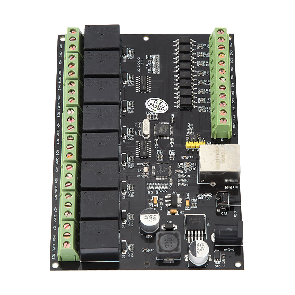 8-wege-netzwerkrelais-schalter-controller Ethernet Tcp/ip-relais Ein-/aus-ausgang