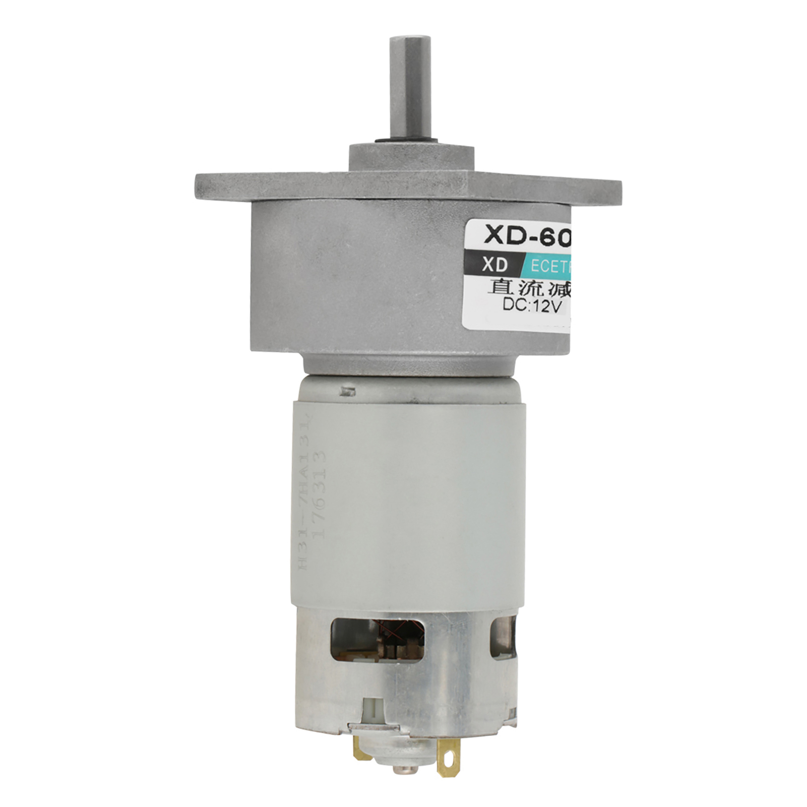 35w Mikro-gleichstrom-metallgetriebemotor, Drehzahl Einstellbar, Cw/ccw (12v, 5 U/min)