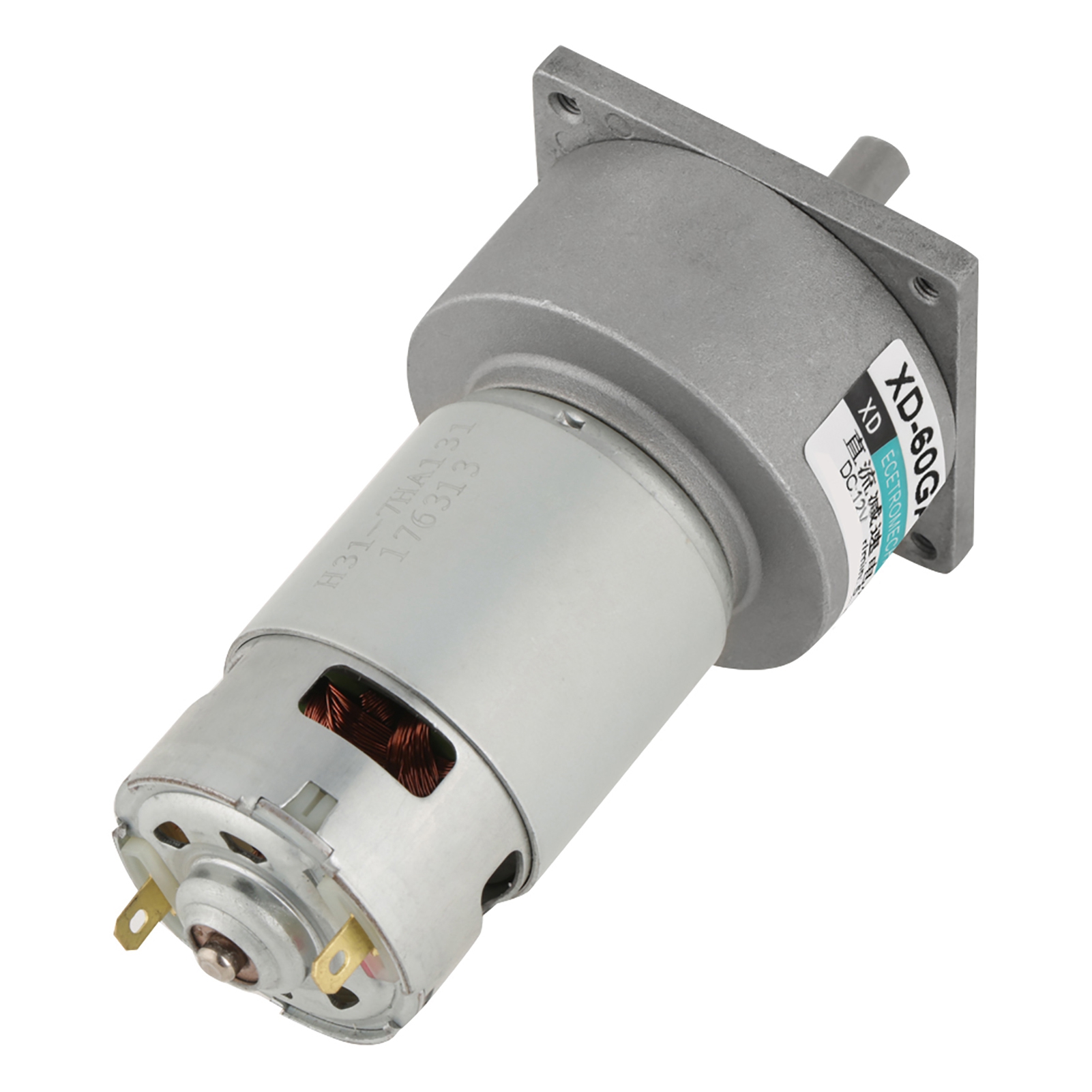 35w Mikro-gleichstrom-metallgetriebemotor, Drehzahl Einstellbar, Cw/ccw ( 12v 150rpm)