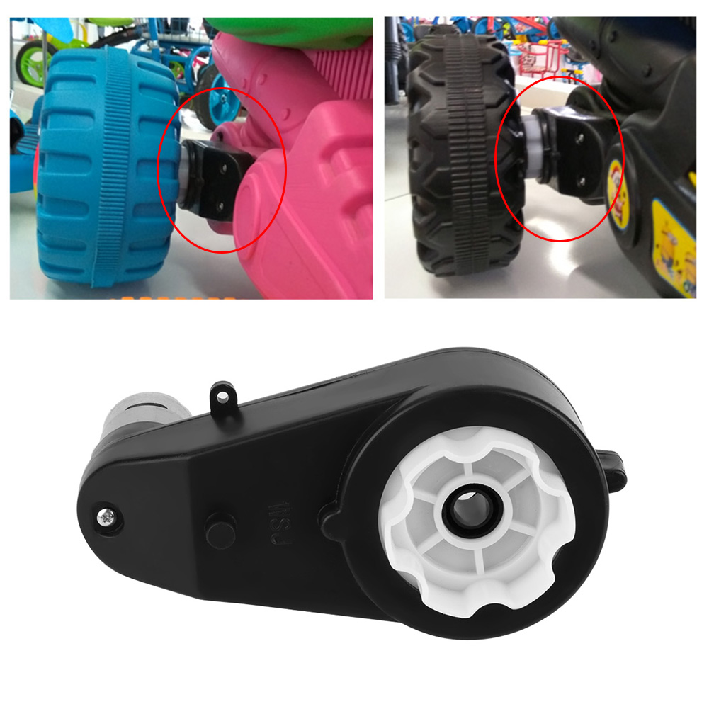 1 Stück Getriebe, Geräuscharm, Verschleißfest, Elektromotorgetriebe Für Kinderauto-spielzeug (12v 8000rpm)