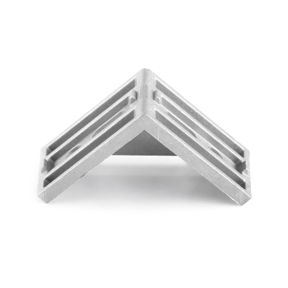 5 Stück L-förmige Eckverbinder Aus Aluminiumlegierung, Rechtwinklige Winkelbefestigung, 58 X 58 Mm