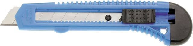 Glorex Bastelmesser mittel 155 mm, blau Bastelmaterial