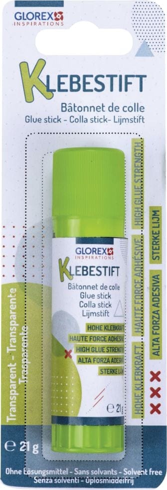 Glorex Klebestift im Blister 21 g Bastelkleber
