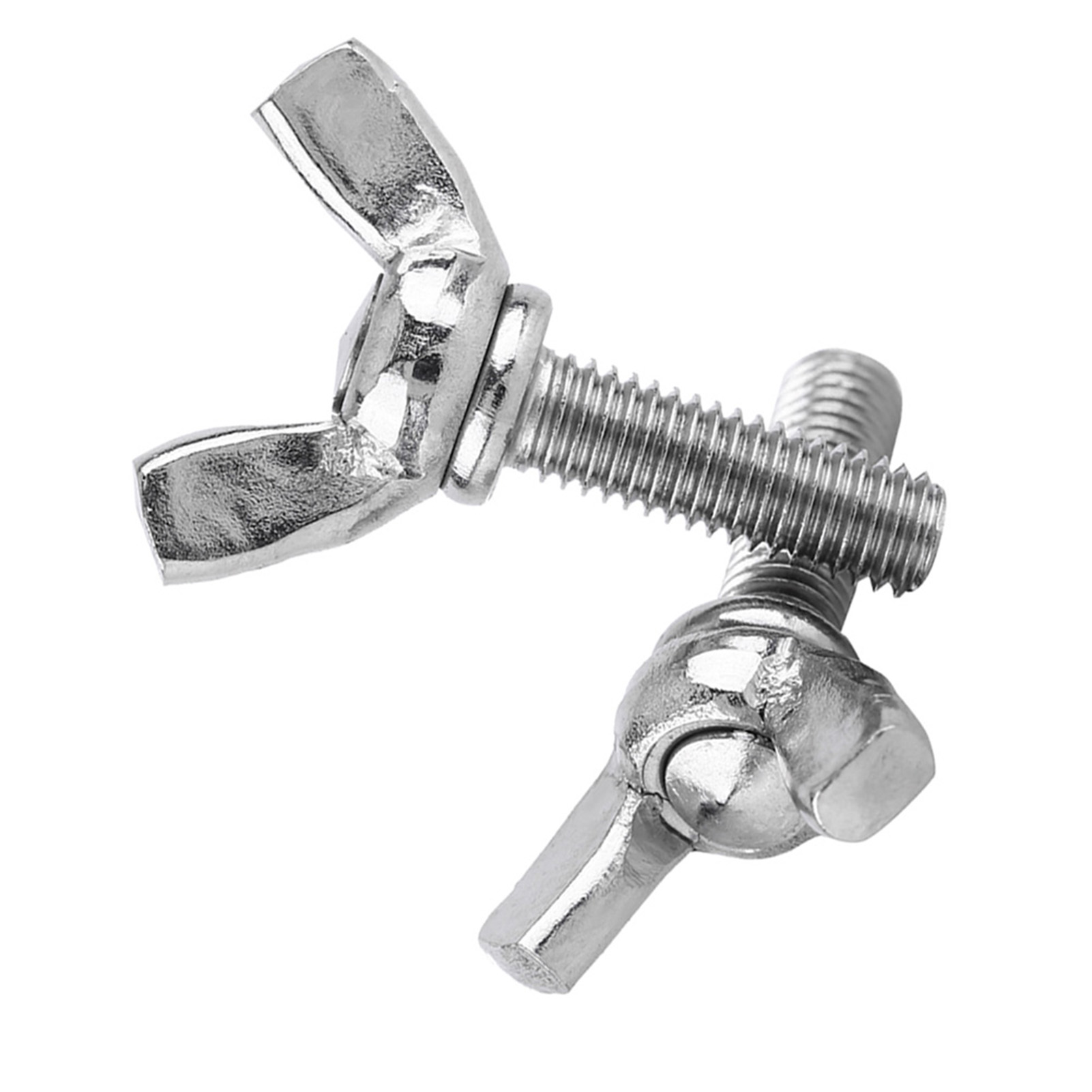 5 Stück Beutel 304 Edelstahl Flügel-schmetterlingsschrauben Bolzen Maschinenreparaturzubehör (m5 20 Mm)