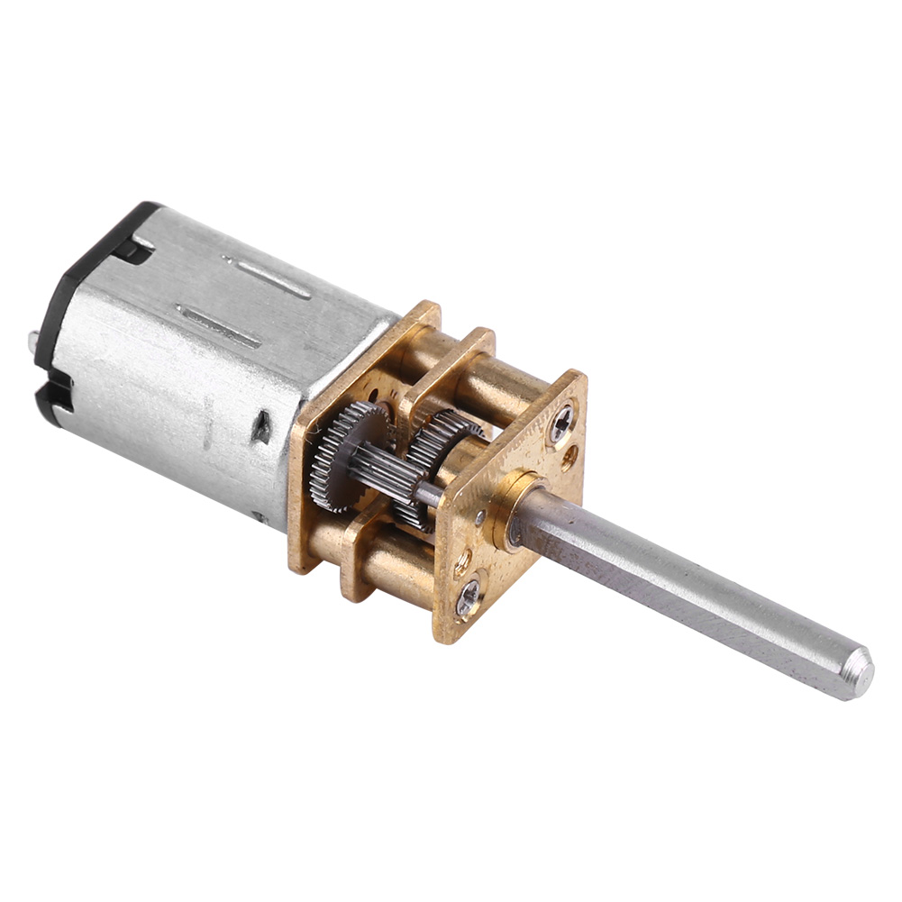 Gleichstrom-12v-getriebemotor Mit Langer Abtriebswelle (2000 U/min)
