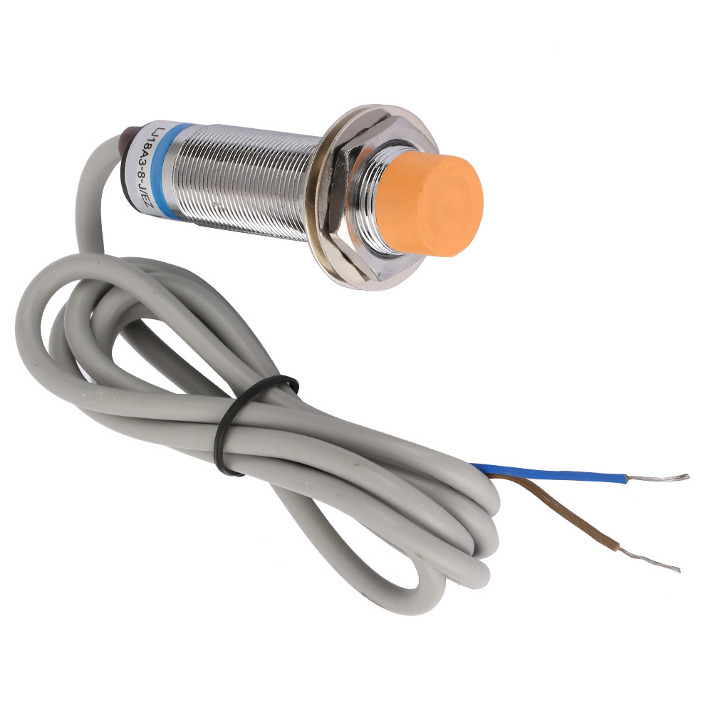 Vernickeltes Messing Lj18a3-8-j/ez No Ac Induktiver Näherungssensor Schalter Erkennung 8 Mm