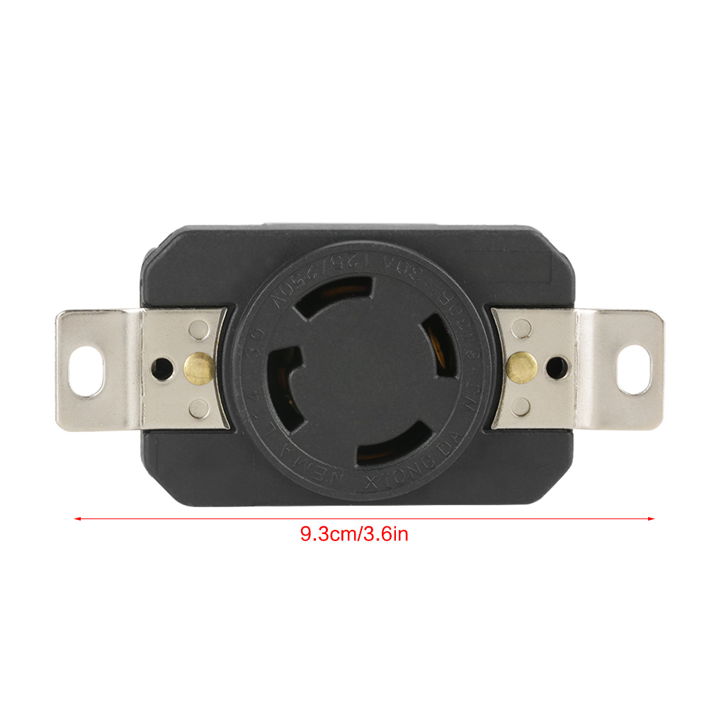 Nema L14-30r 30a 125v/250v Drehverriegelungs-elektrostecker, Weibliche Wandsteckdose