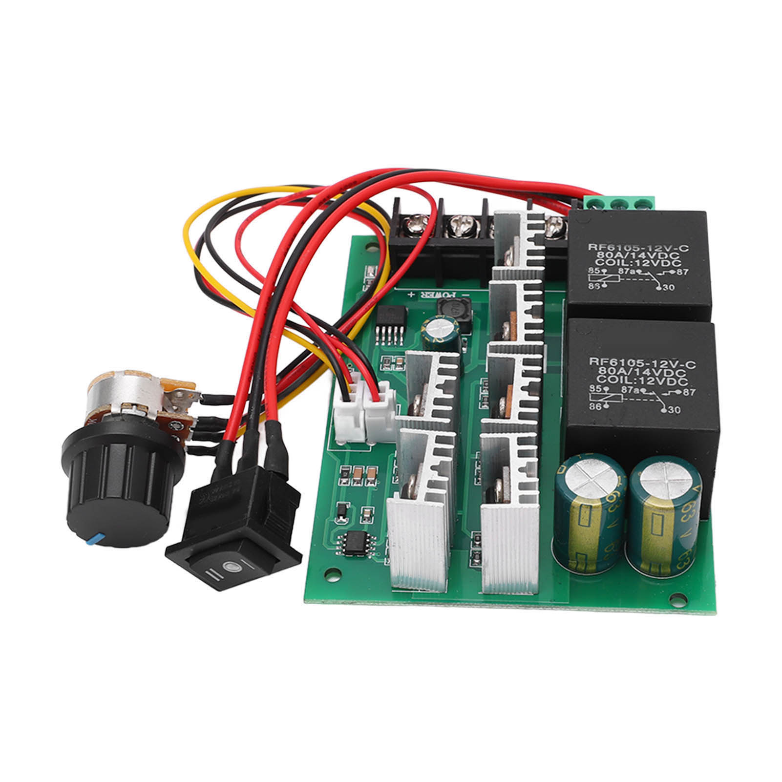 Gleichstrommotor-controller, Bürstendrehzahlregelung, Einstellbarer Cw/ccw-schalter, Hohes Drehmoment, 40 A, 10–50 V