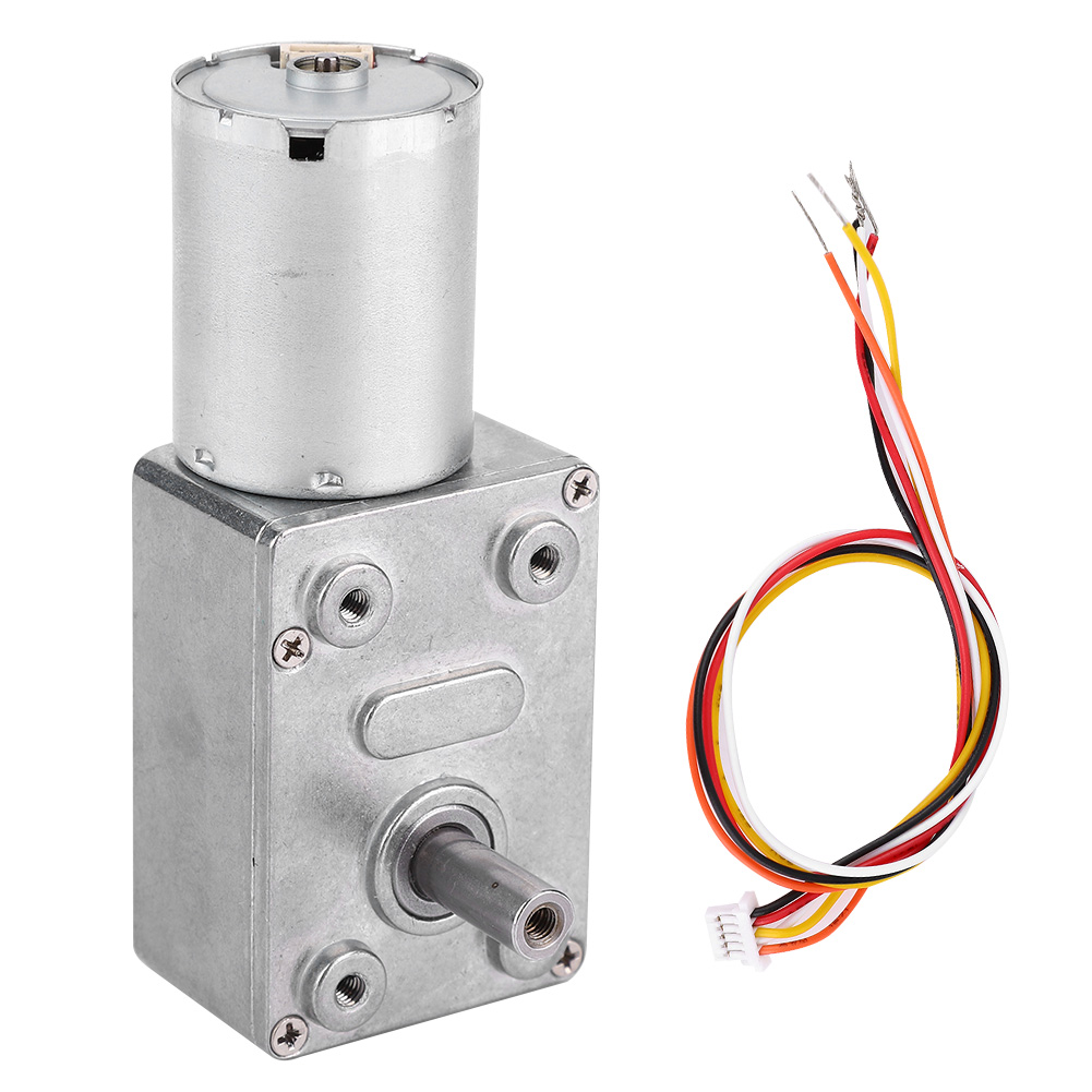 Bürstenloser Schneckenmotor Mit Gleichstrom 12/24 V, Drehzahlreduzierung 4150 U/min (24 V 18 U/min)