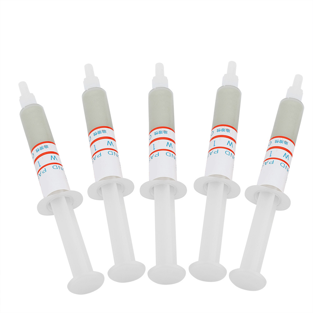 5-teiliges Set Diamant-schleif- Und Polierpaste, Läpppaste, Schleifpaste, Nadel, Tube W1.0 8000