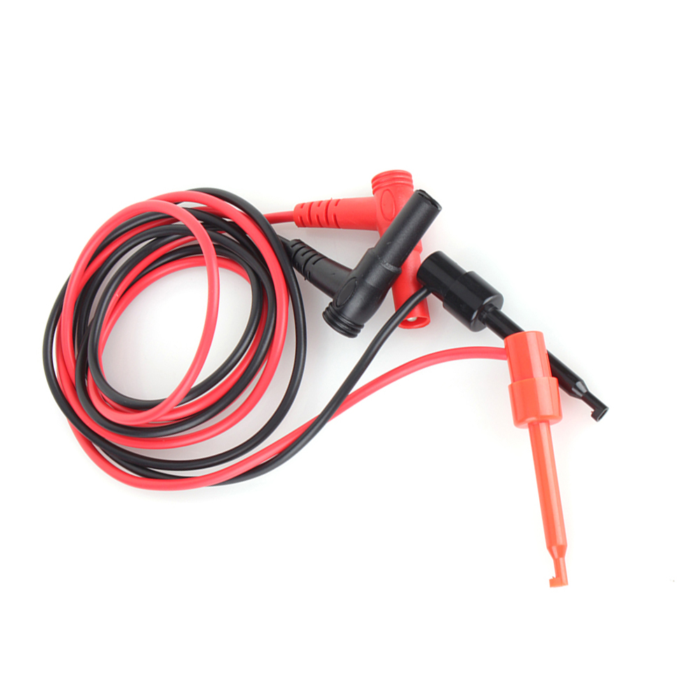 1 Paar Bananenstecker Zum Testen Von Hakenklemmen-prüfspitzenkabeln Für Multimeter
