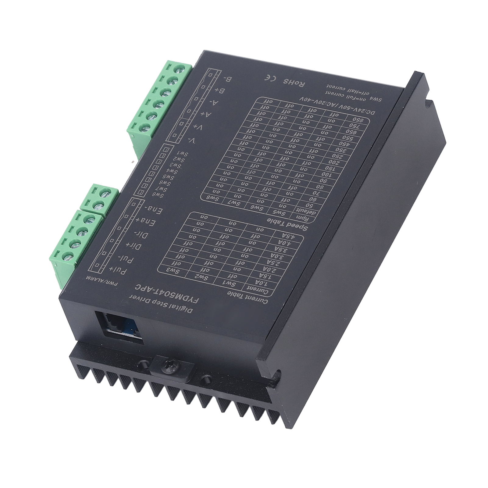 Cnc-schrittmotortreiber, Einstellbarer Digitaler Schrittmotorcontroller Für 56 Mm, 60 Mm Und 86 Mm Serien