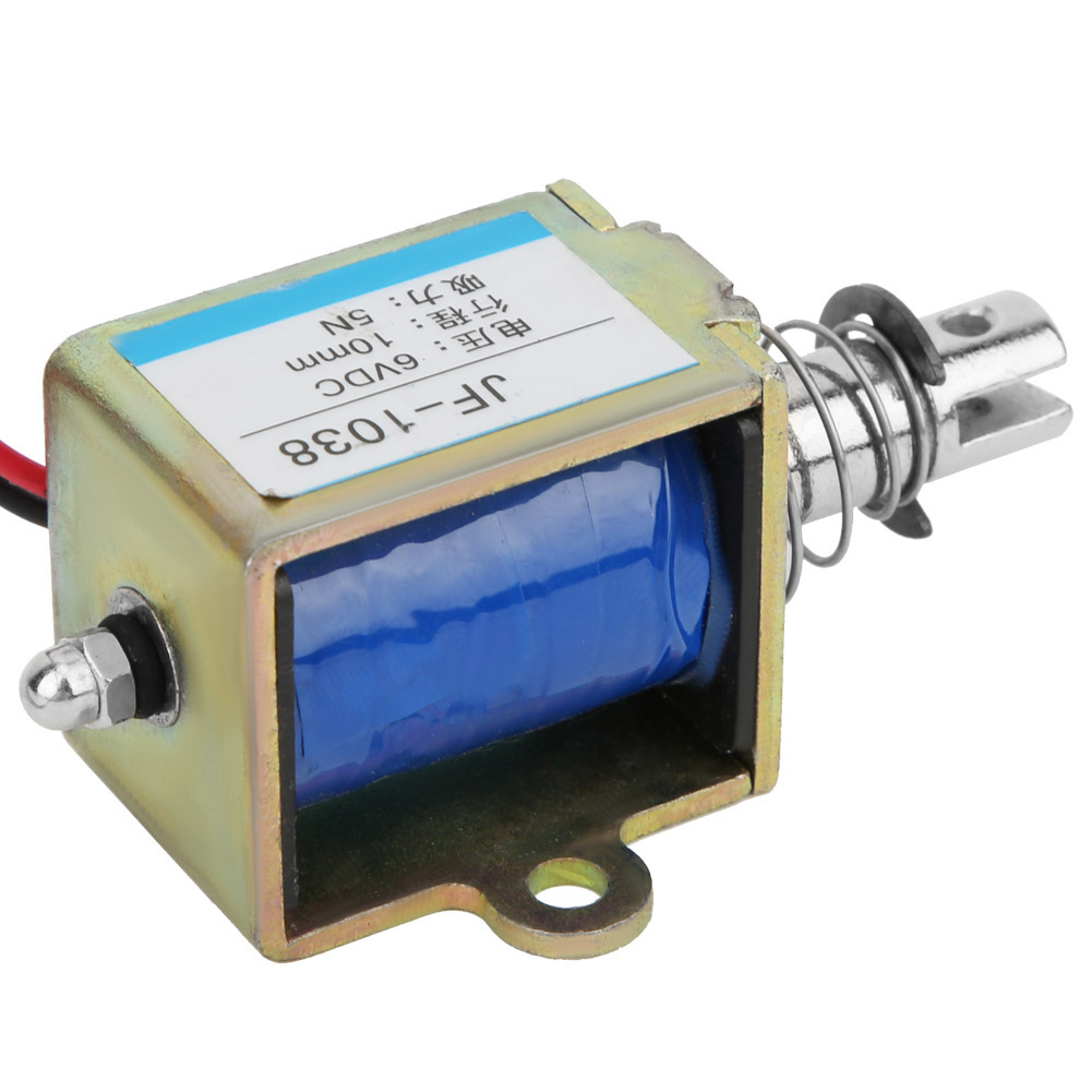 Jf-1038 5n 6v Gleichstrom-elektromagnet, Schub-zug-typ, 10 Mm Hub