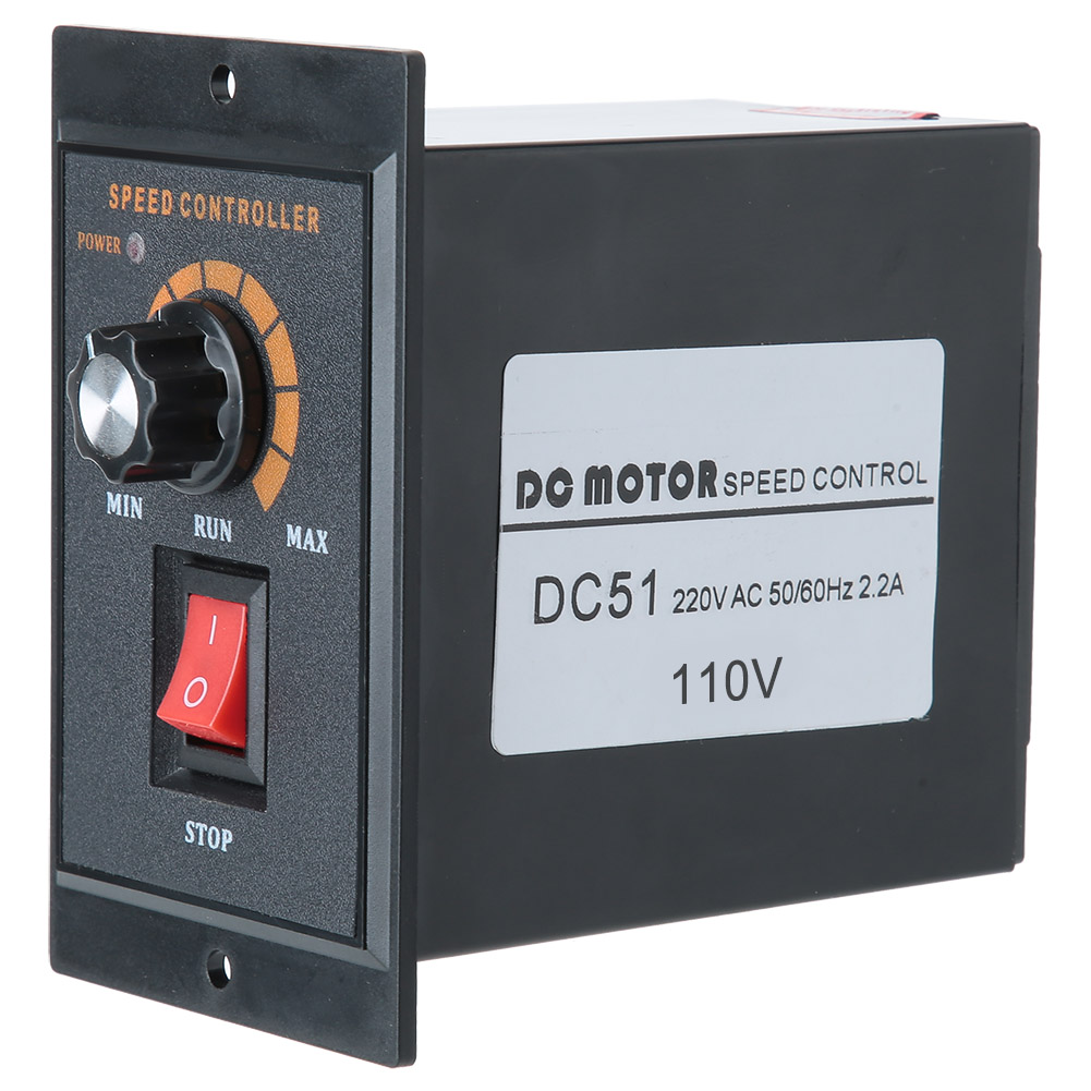 Dc-51 Drehzahlregler, Abs-gehäuse, Permanentmagnetmotor, 220 V Ac Eingangsspannung, 120 W, 2,2 A Ausgangsspannung, 0–110 V Dc