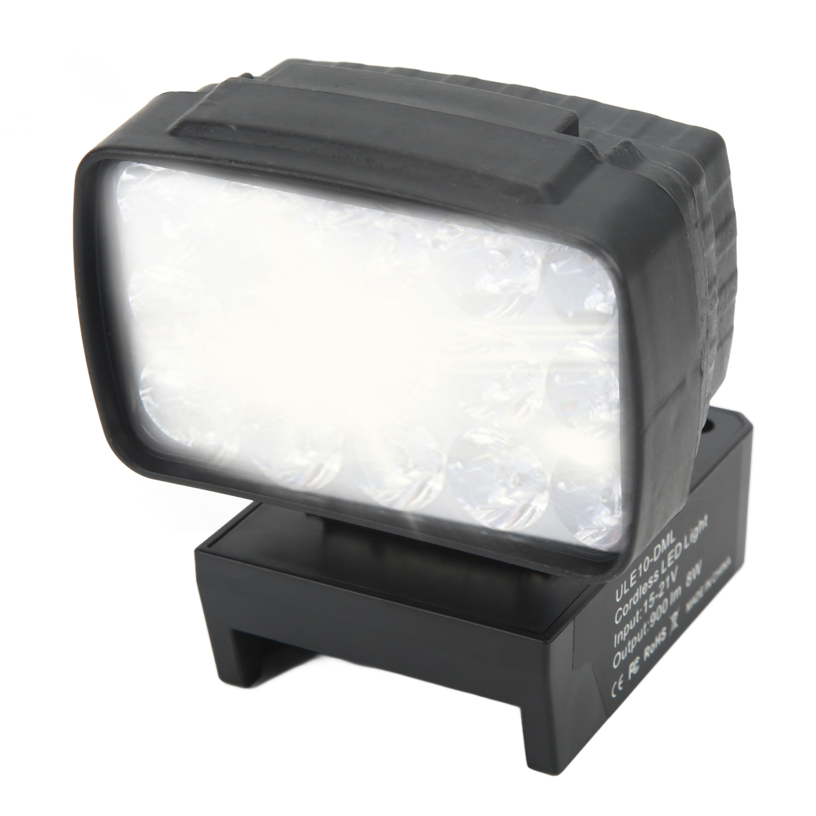 8w 900lm Kabellose Smd-led-arbeitsleuchte Mit Lithium-akku Und Io-schalter