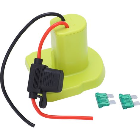 Akkuadapter Für Ryobi One+ 18v Mit 2 Sicherungen, 14awg-kabel-stromwandler Für Diy-roboterspielzeug