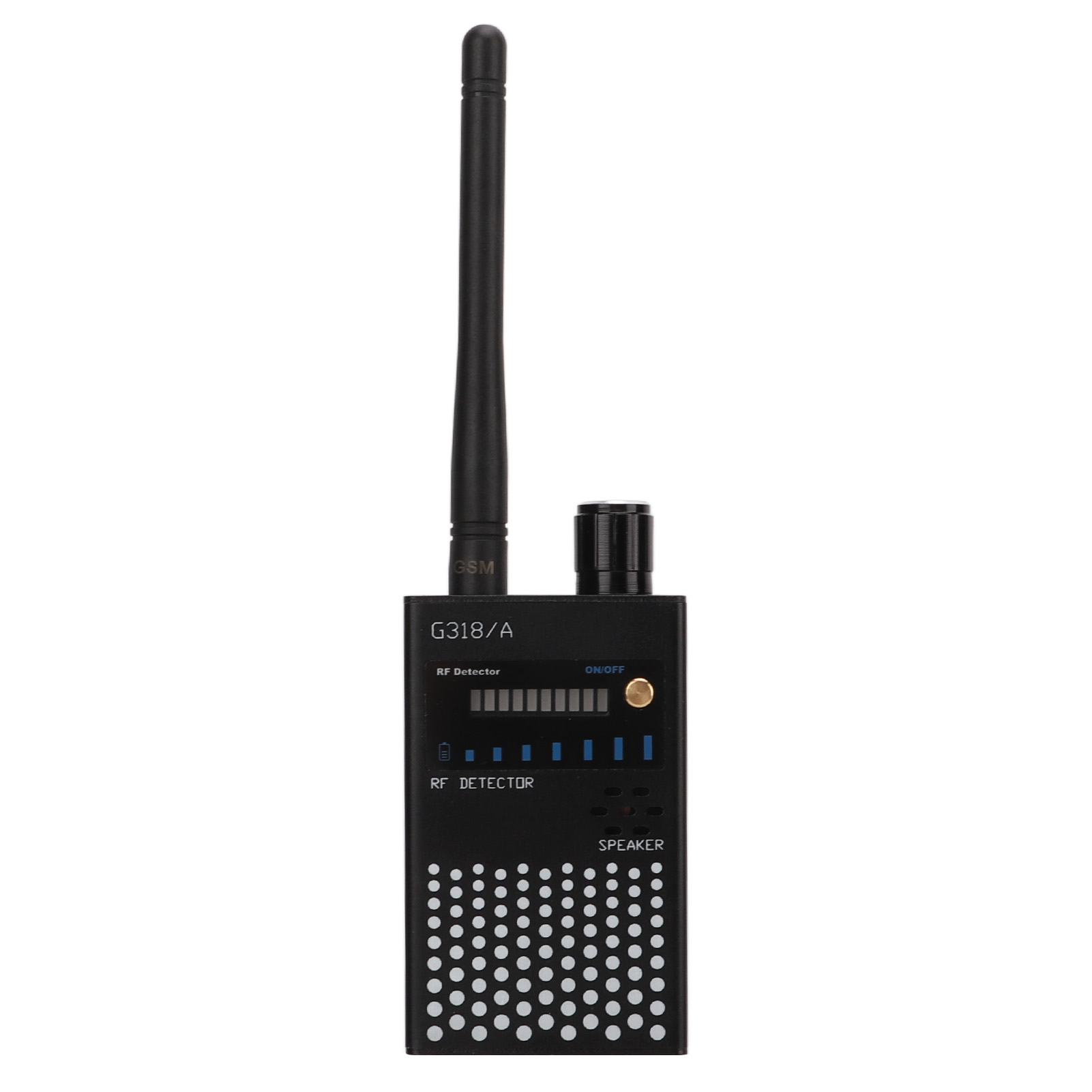 Tragbarer Gps-locator Mit Kamera, Drahtloser Rf-signalscanner Und Led-batterieanzeige