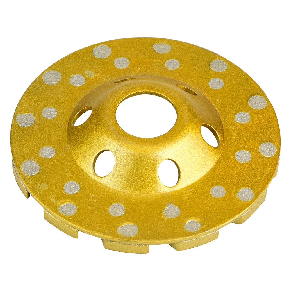 100 Mm/4 Zoll Diamantschleifscheibe, Topfschleifscheibe Für Stein, Beton Und Keramik Zum Polieren