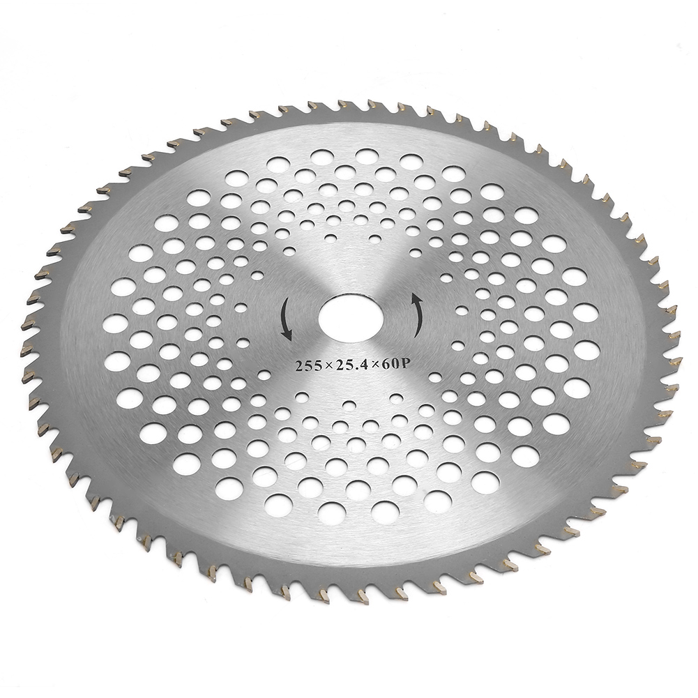 10" Profi-stahlzahn-sägeblatt, Trennscheibe, Rasentrimmer-schneidrad (60t)