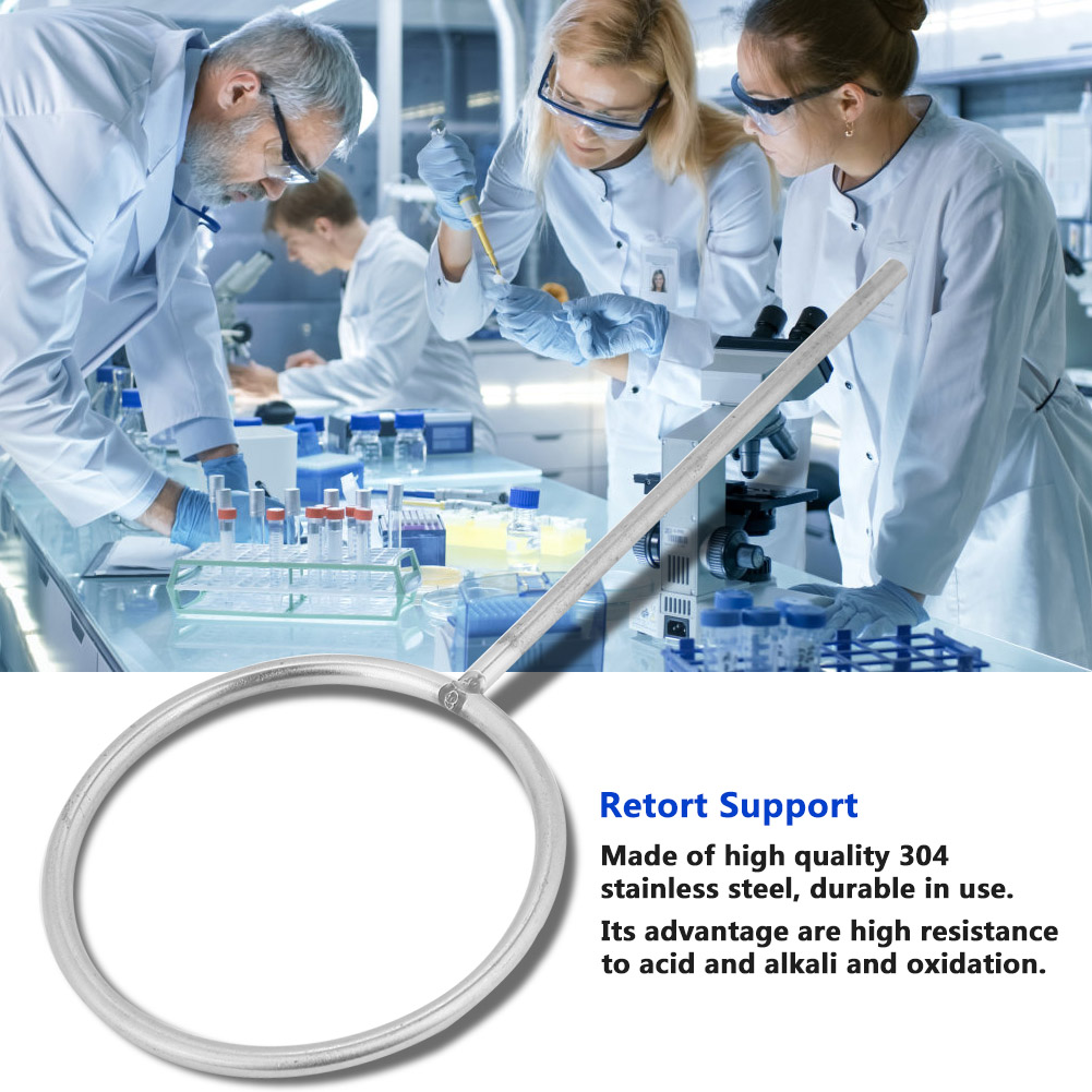 120 Mm Labor-edelstahl-ringretortenhalterung