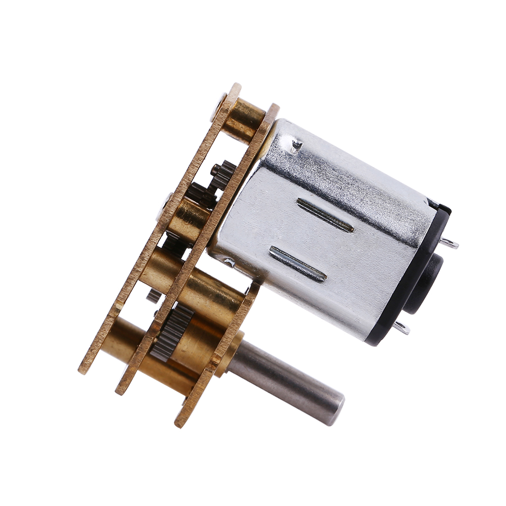 1 Stück Metall-gleichstrom-mikro-elektromotor-getriebegetriebe 6v 100rpm