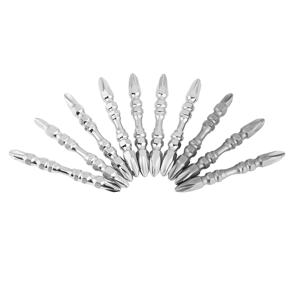 10 Stück 4,5 Mm, 5,5 Mm, 6,35 Mm Ph2 Doppelkopf-magnetschraubendreher