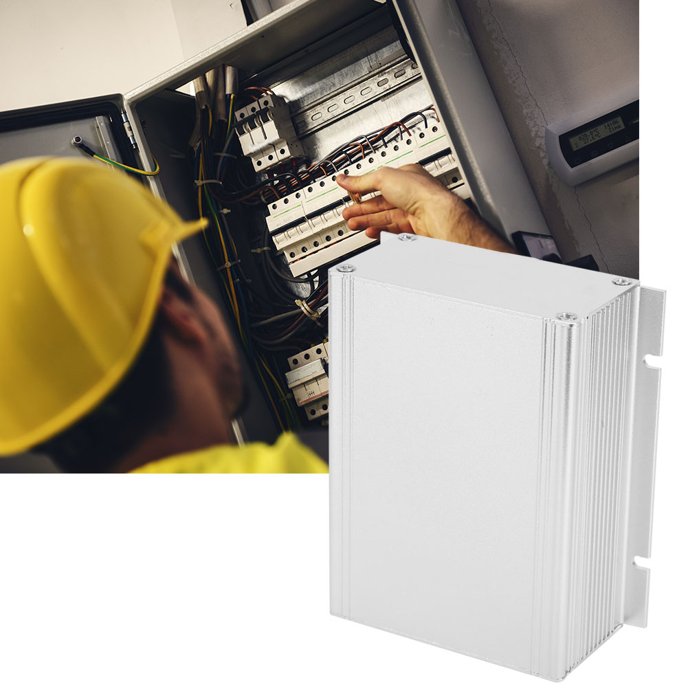 Gehäuse Für Leiterplatten Aus Silberweißem Aluminium, Elektronikprojektgehäuse