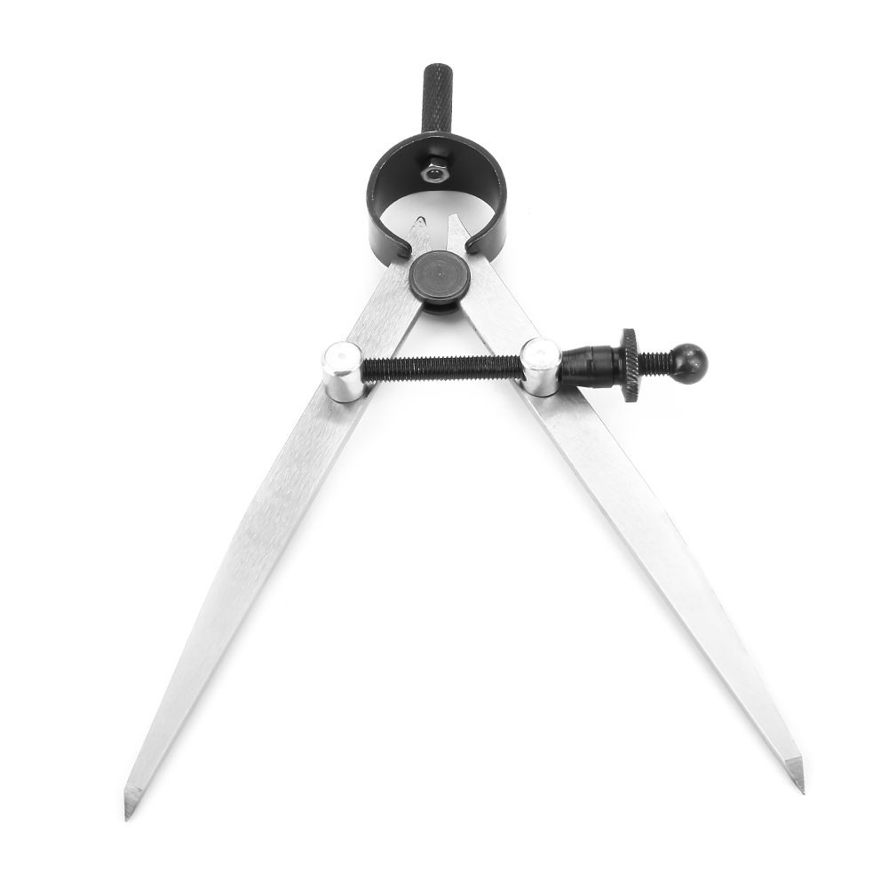 100-mm-lederzirkel Mit Feder, Drehbar, Kratzzirkel, Lederhandwerkszirkel, Diy-nähwerkzeug