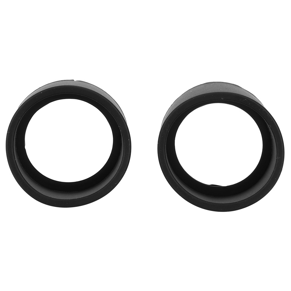 2 Stück 36 Mm Durchmesser Gummi-okularabdeckung Zubehörschutz Für Stereomikroskope (schrägwinkel)