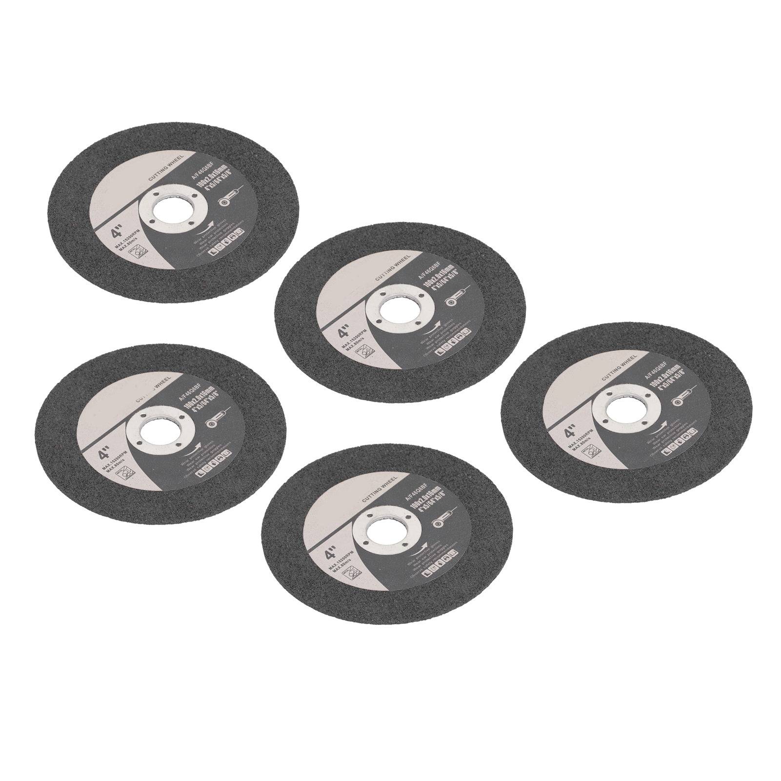 20 Trennscheiben Für Schnelles Und Sauberes Trennen In Der Metallbearbeitung, 100 Mm Außendurchmesser, 16 Mm Innendurchmesser