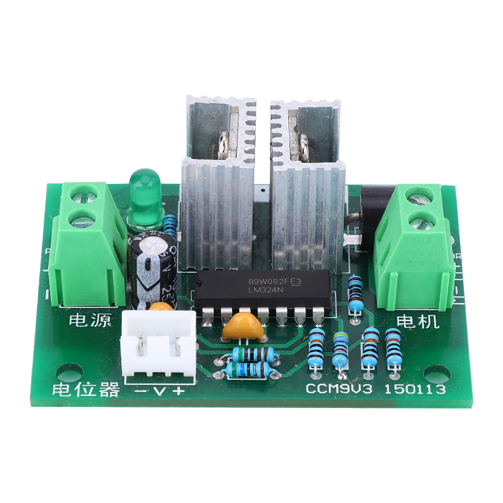 Dc 12–24 V 6 A Dc-motor-drehzahlregler-platine, Modul, Pwm-stufenlose Drehzahlregelung