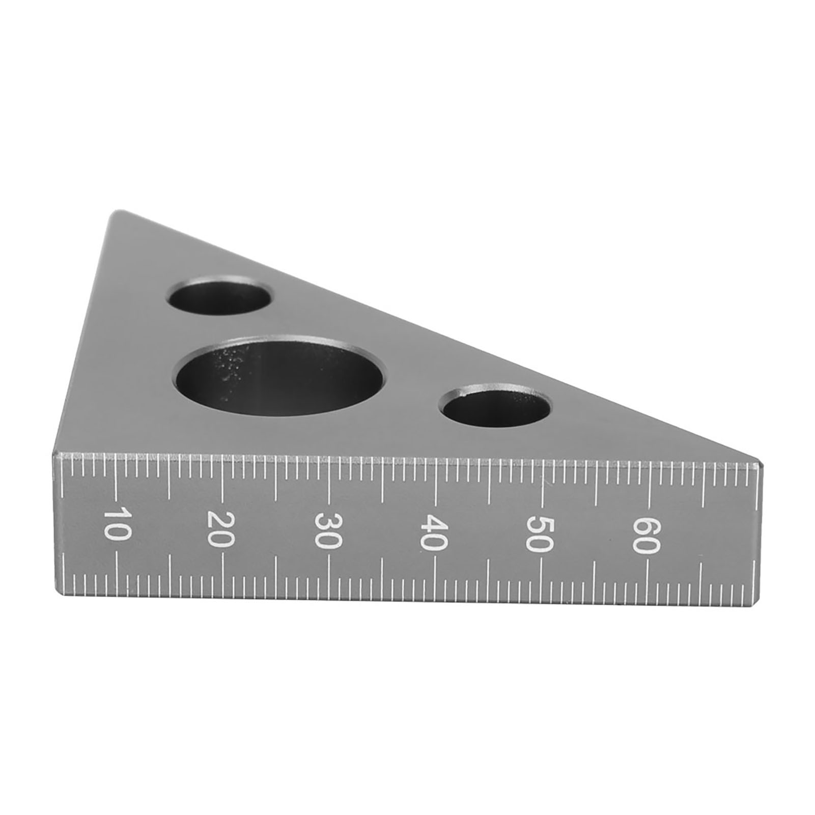 Mini-winkelmesser (45/90 Grad) Aus Matter Aluminiumlegierung, Messwerkzeug Für Holzbearbeitung