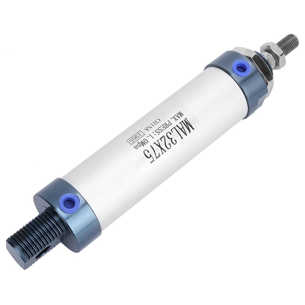Mal 32mm Einfachkolben-doppelwirkungs-mini-pneumatikzylinder Aus Aluminiumlegierung (hub 75mm)