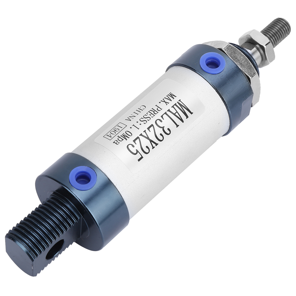 Mal 32mm Einfachkolben-doppelwirkungs-mini-pneumatikzylinder Aus Aluminiumlegierung (hub 25mm)