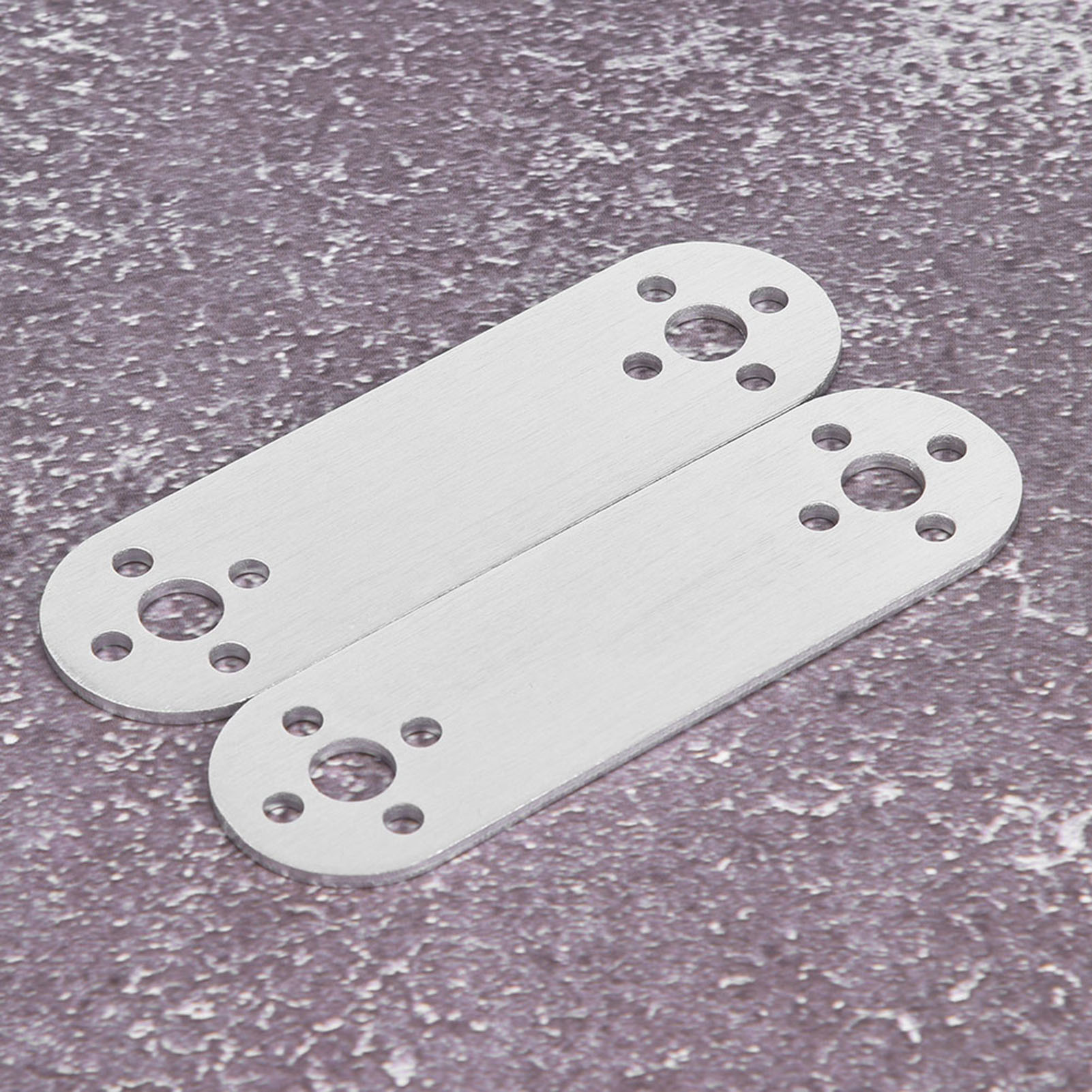 2-teiliges Set Flacher Aluminium-halterungen Als Ersatz Für Tetrixrobotics-roboterzubehör