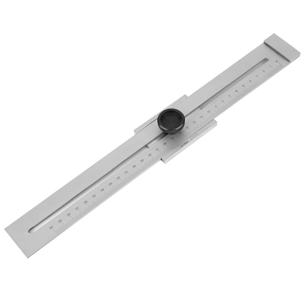 Anreißlineal Aus Edelstahl (0–300 Mm) – Messlehre Für Holzbearbeitung
