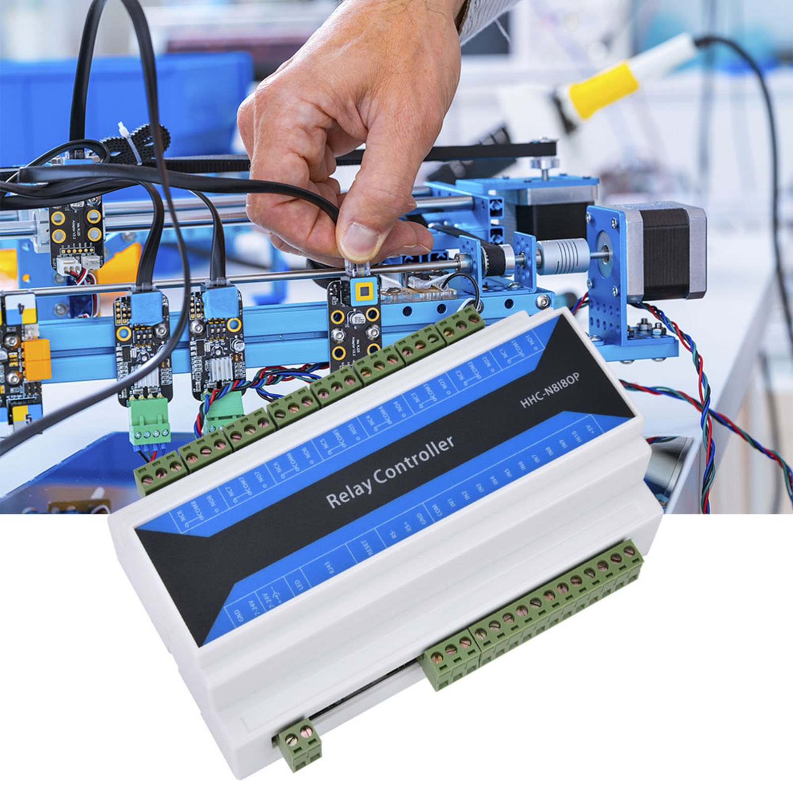 8-kanal-netzwerk-relaismodul Fernsteuerungs-relaisgerät Ethernet Zu Rs485