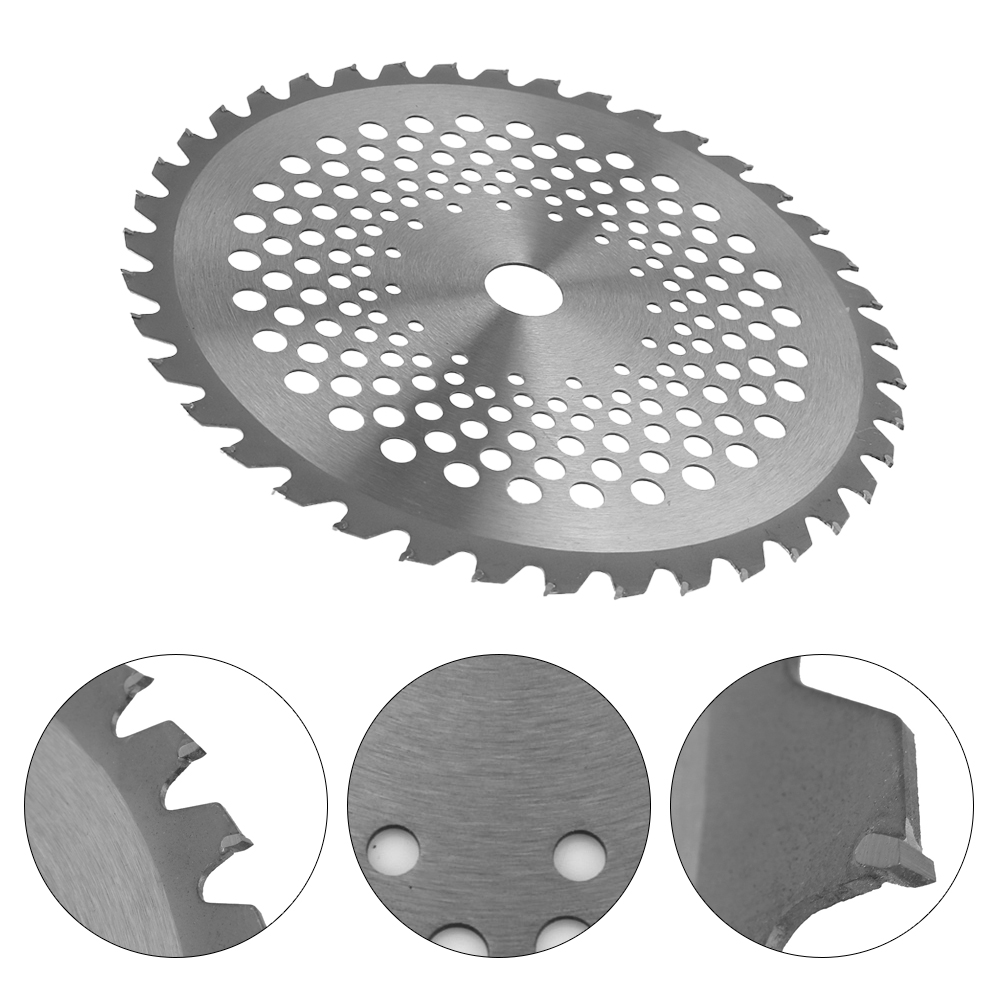 25,4 Mm Bohrungsdurchmesser, 10 Zoll (25,4 Cm) Langes, 40 Zähne Starkes Hartmetall-messer Für Gartenrasenmäher