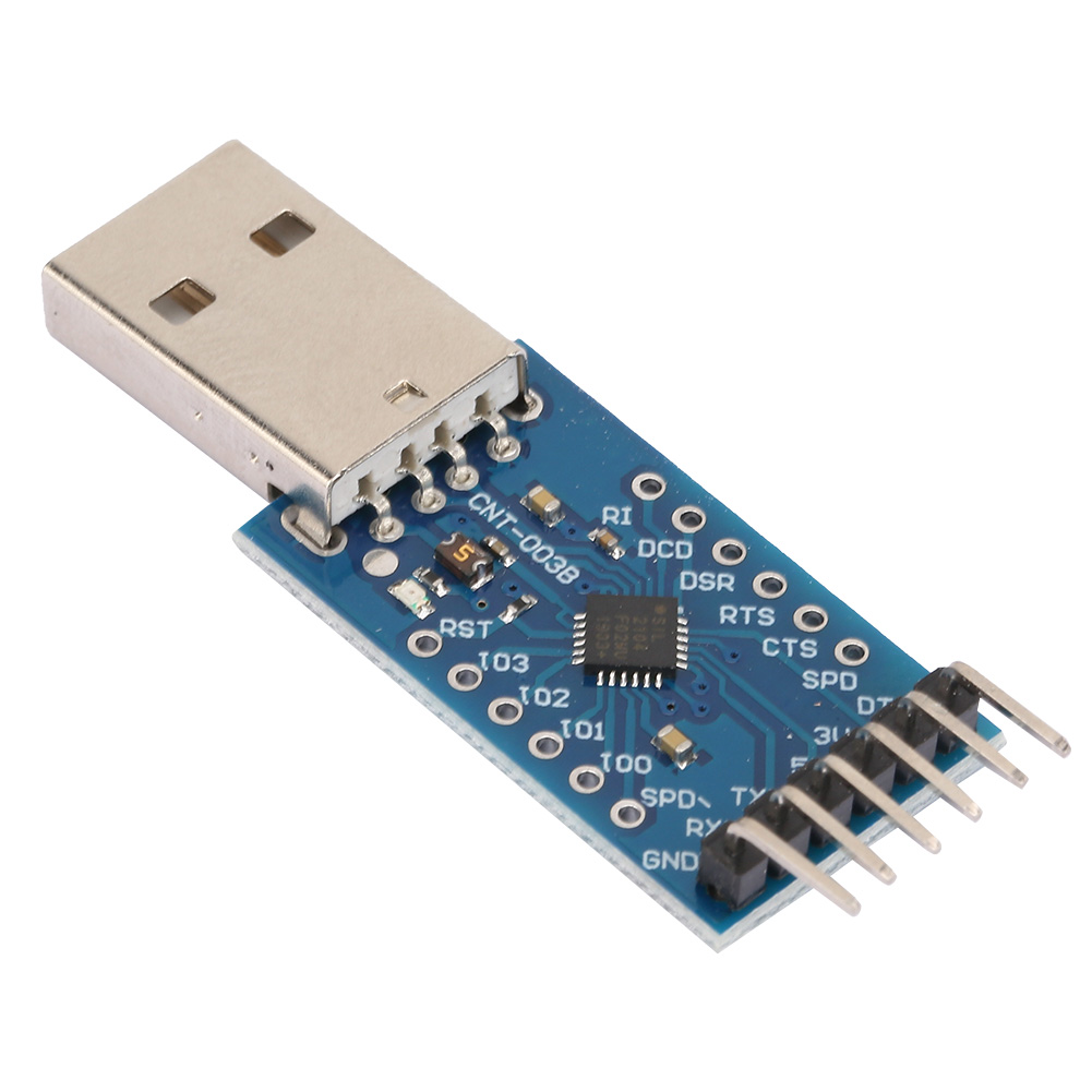 Cp2104 Usb 2.0 Zu Ttl Uart 6pin Modul Serieller Konverterplatine Mit Kabel