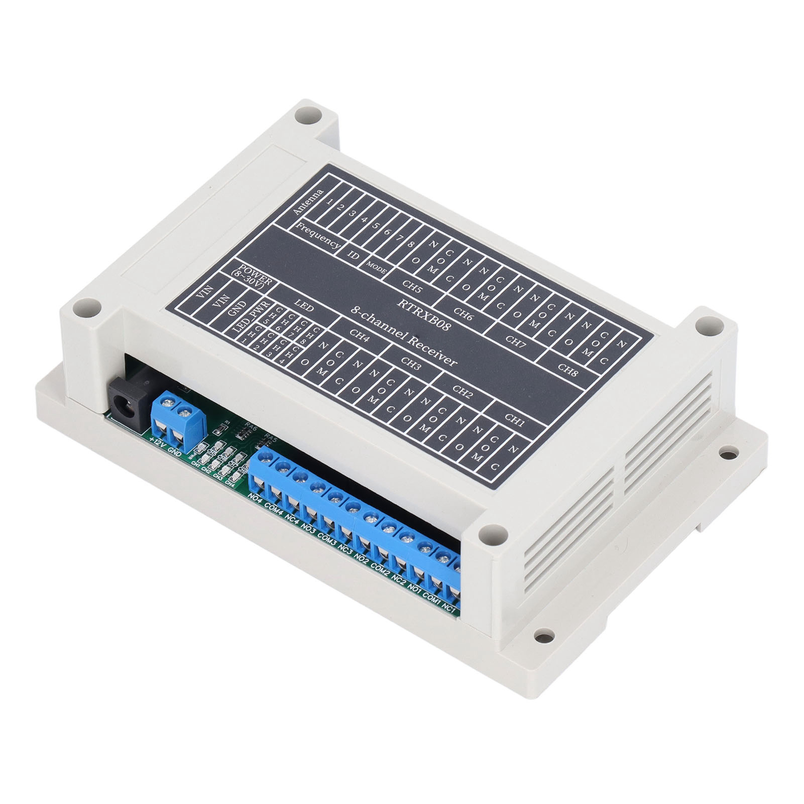 Fernbedienungsmodul 8-kanal-funkrelais-controller-empfängerplatine Dc 8–30 V