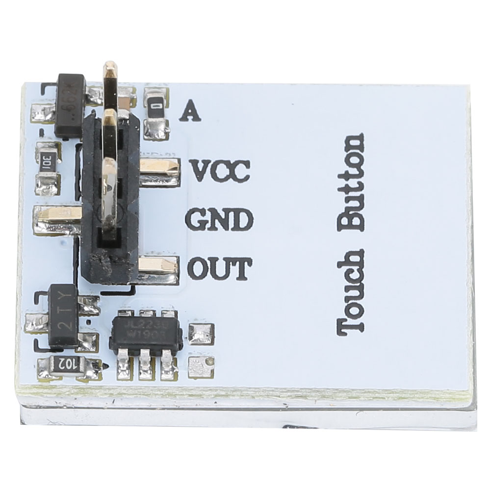 2 Stück Httm 2,7v-6v Kapazitives Anti-interferenz-touch-schaltermodul (grün)