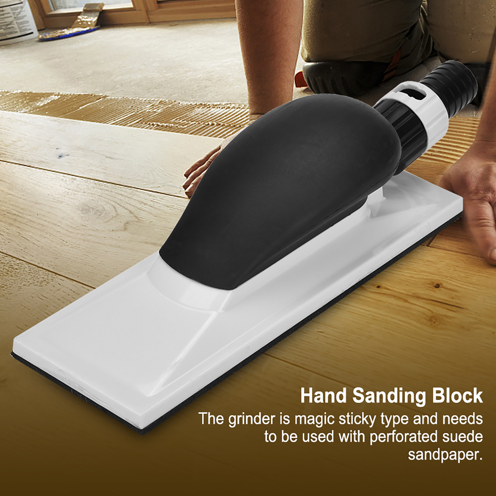 Handstaubabsaug-schleifschwammblock Staubfrei 200 X 70 Mm