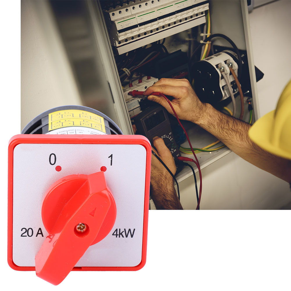 380 V, 20 A, 4 Kw, 3-positionen-umschalter Mit 6 Anschlüssen, Nockengenerator