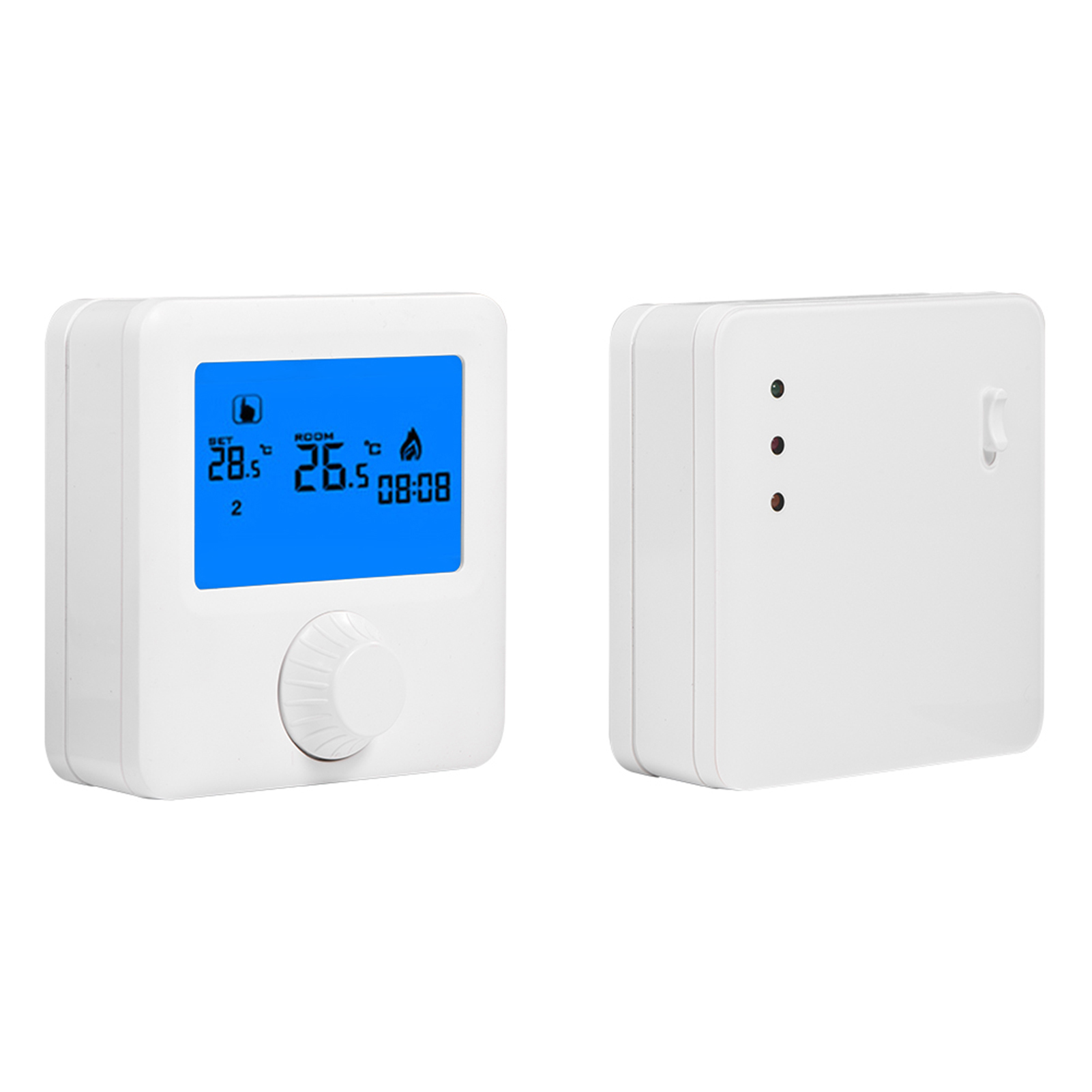 Digitaler Lcd-rf-funkthermostat-temperaturregler Für Wandhängende Heizkessel