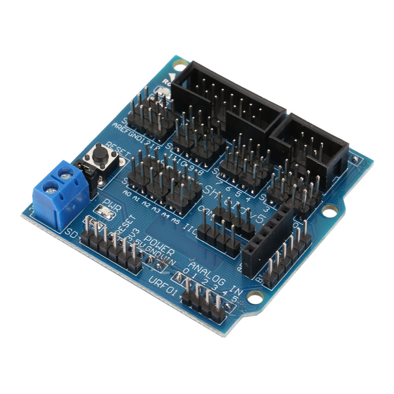 Sensor Shield V5.0 Erweiterungsplatinenmodul Unterstützt Ultraschallsensoranschluss, 12864 S/p-anschluss
