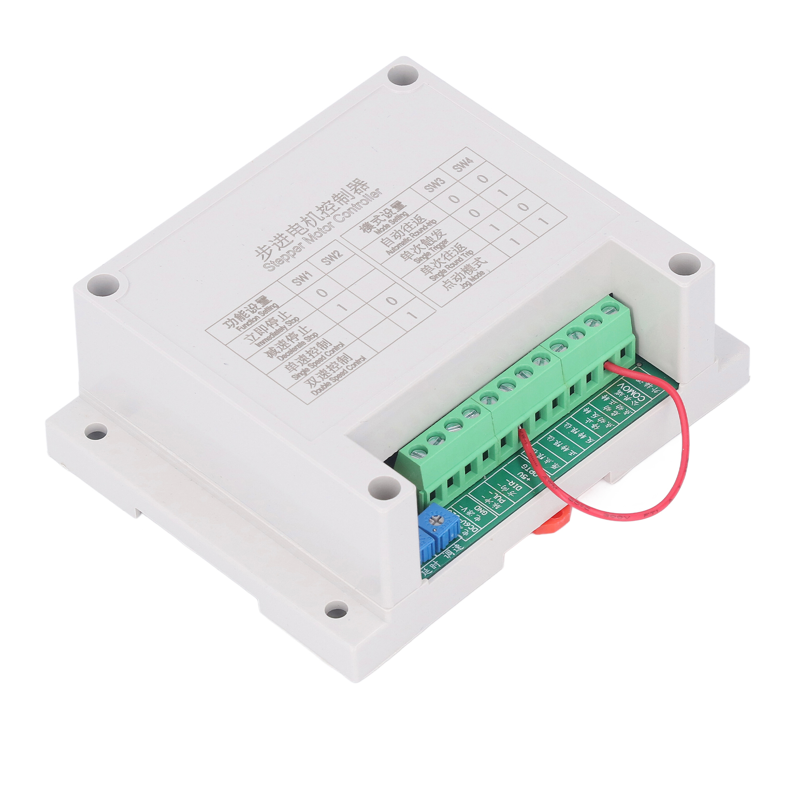 Schrittmotorsteuerung, 1 Achse, Vorwärts/rückwärts, Cnc-steuerung, 2 Geschwindigkeiten, Pwm-impulsgenerator, 6 V–32 V