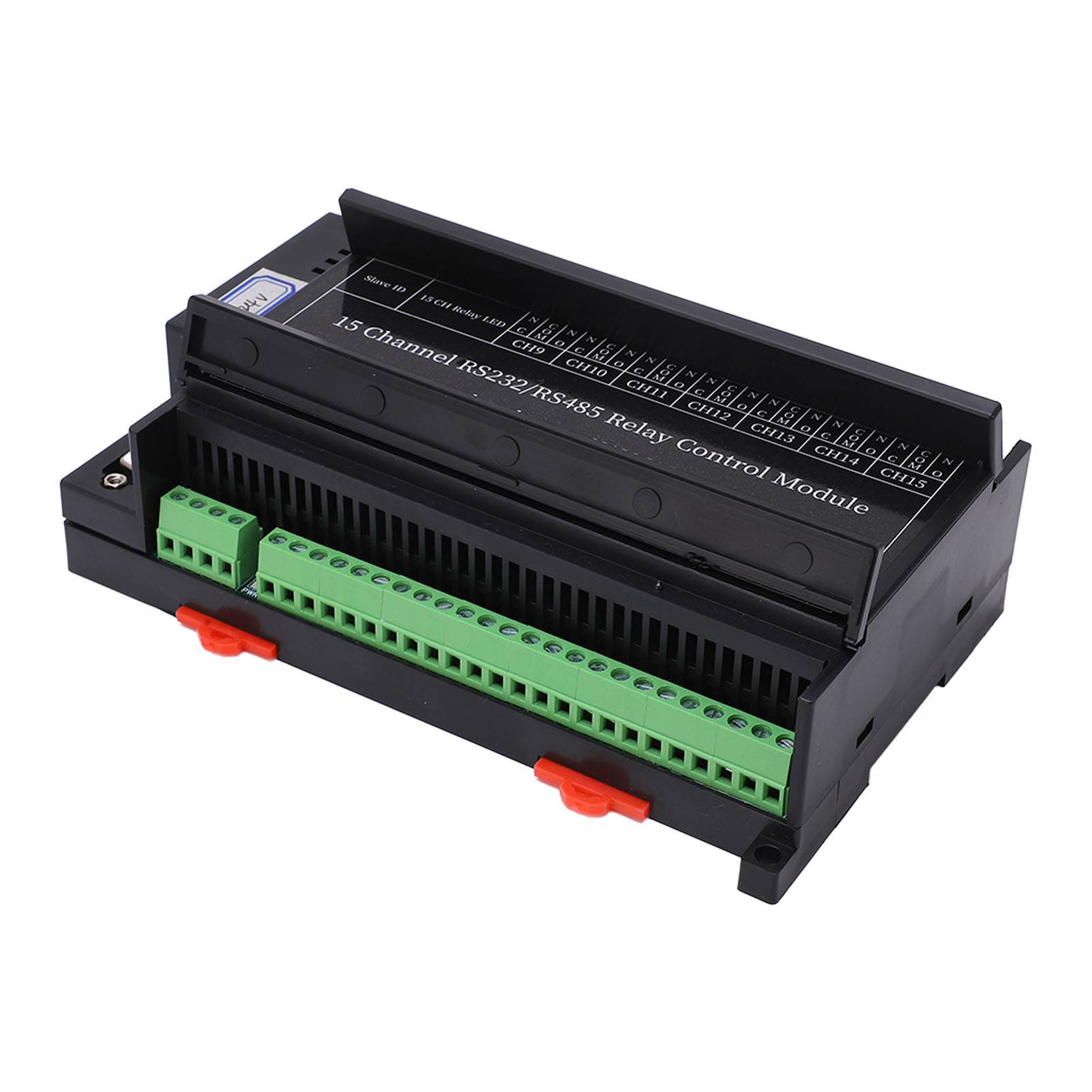 Relais-steuermodul 15 Kanäle Rs485 Rs232 Sps Do Pc Uart Serielle Schaltplatine Dc24v