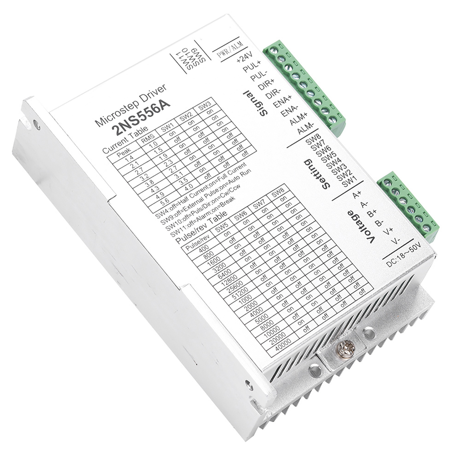 Schrittmotortreiber 2-phasig Nema23 32-bit Digitale Signalverarbeitung 2ns556a